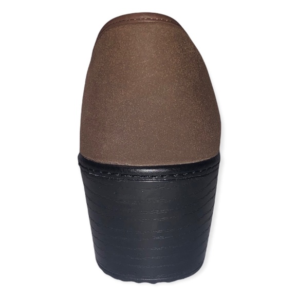 Brown Lands End Clogs 10B - Picture 9 of 12